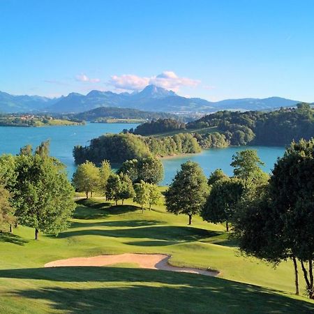 Hotel-Restaurant La Terrasse, Golf De La Gruyere Pont-la-Ville Zewnętrze zdjęcie